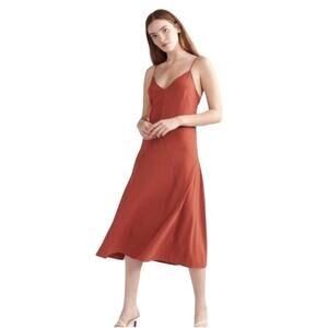 NWT Thakoon Women's Dresses, Rust Slip Dress, Size 6